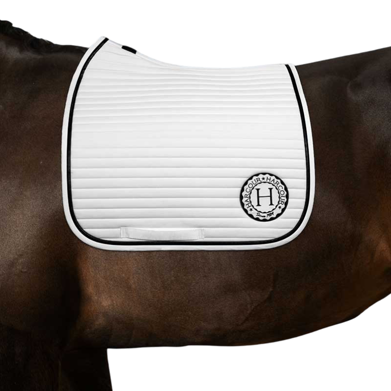 Harcour - Tapis de dressage Karembar blanc | - Ohlala