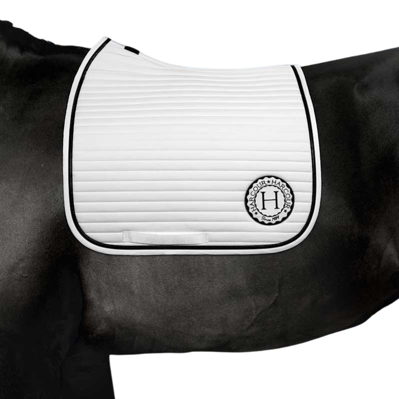 Harcour - Tapis de dressage Karembar blanc | - Ohlala