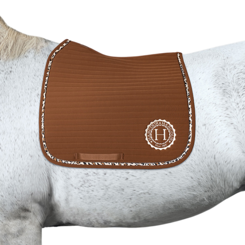 Harcour - Dressuurzadeldek Kassandre cognac | - Ohlala