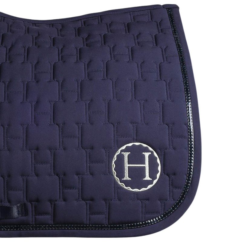 Harcour - Tapis de selle Sirnali marine | - Ohlala