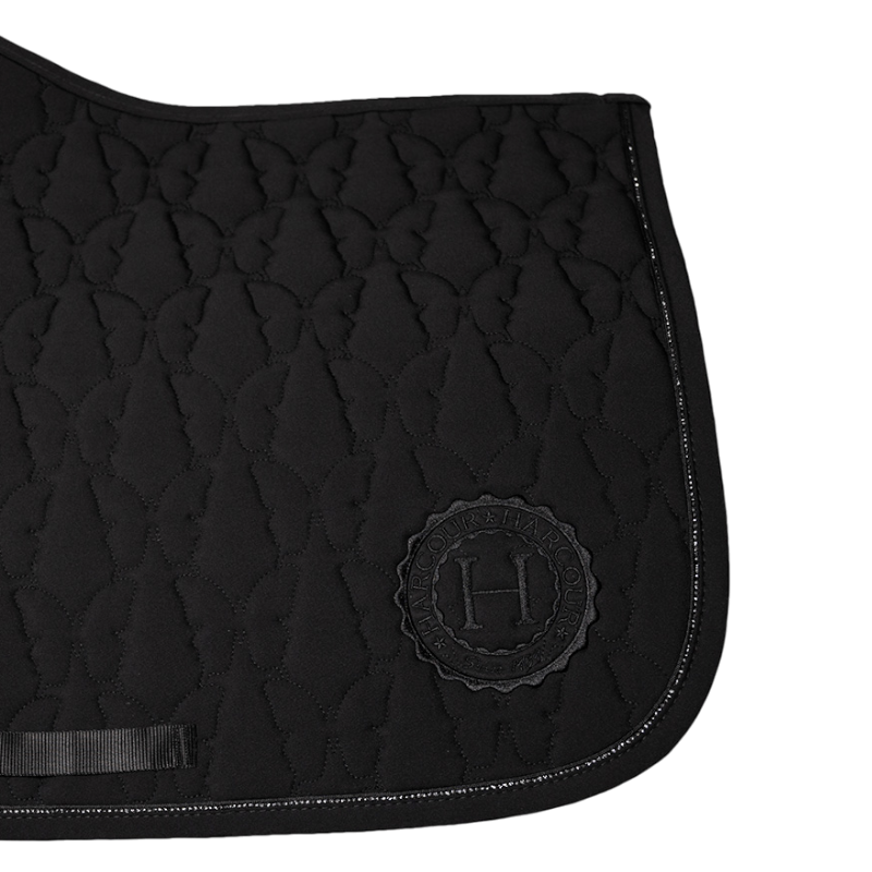 Harcour - Tapis de selle Valliant noir | - Ohlala