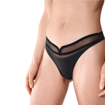Hästko - String slip n°19 zwart | - Ohlala