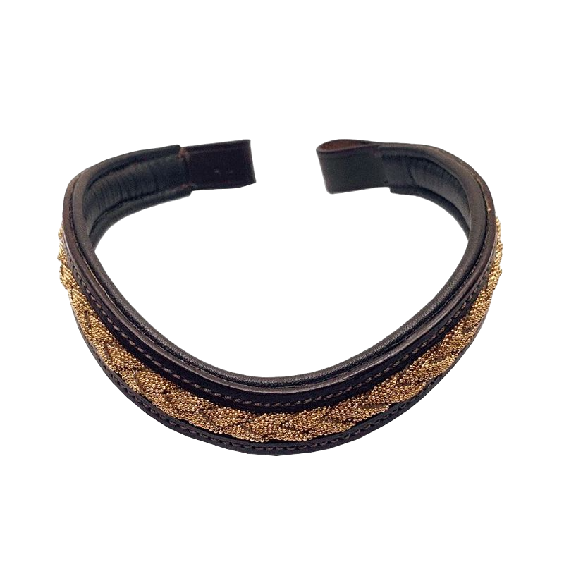 Hekktor Leather - Frontal Theïa Havane / Or
