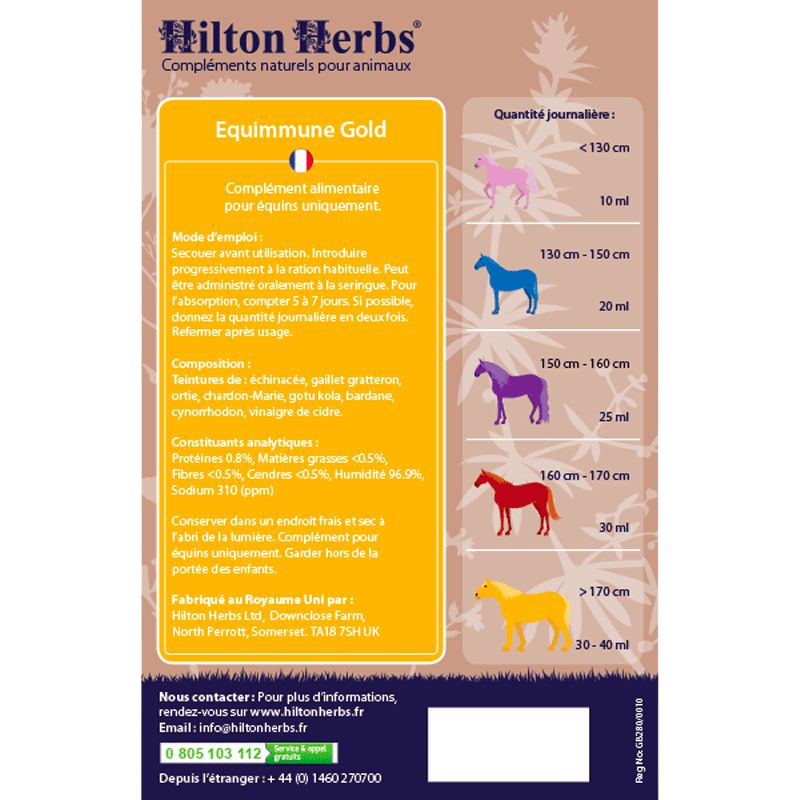 Hilton Herbs - Complément alimentaire Système immunitaire Equimmune gold | - Ohlala