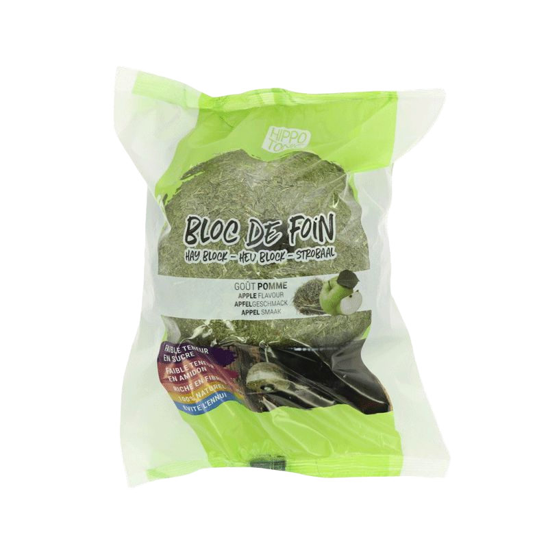 Hippotonic - Recharge bloc de foin pomme | - Ohlala