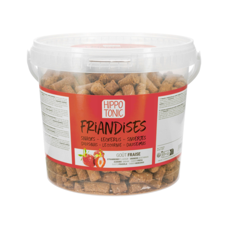 Hippotonic - Friandises pour chevaux fraise