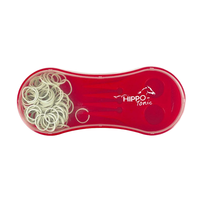 Hippotonic - Brosse à natter rouge | - Ohlala