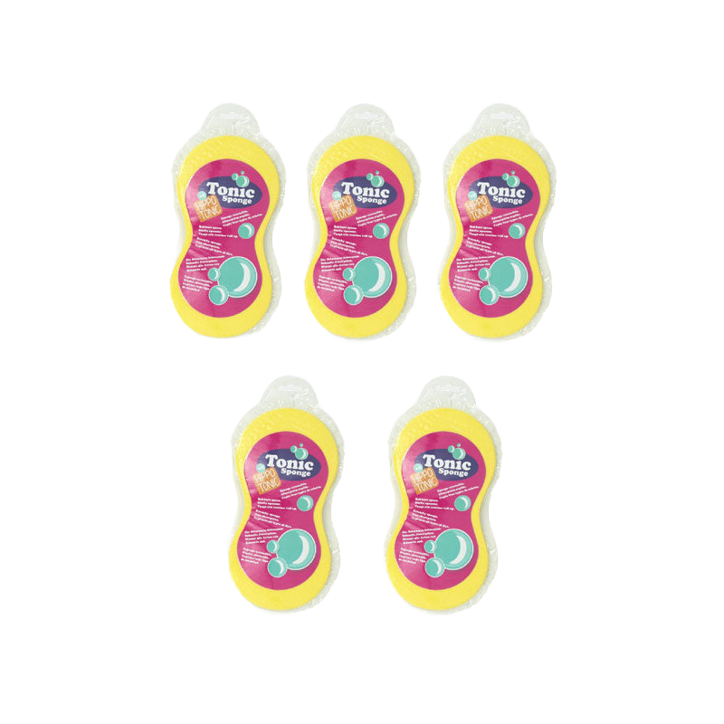 Hippotonic - Éponge extensible jaune (x5) | - Ohlala