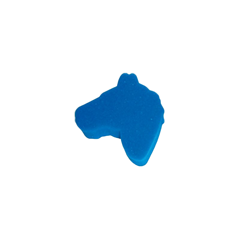 Hippotonic - Éponge forme tête de cheval bleu