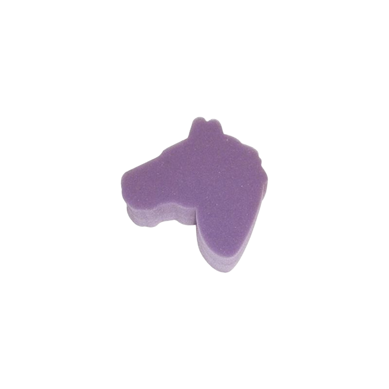 Hippotonic - Éponge forme tête de cheval violet
