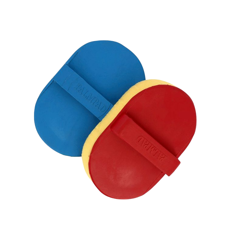 Hippotonic - Étrille éponge intégrée bleu | - Ohlala