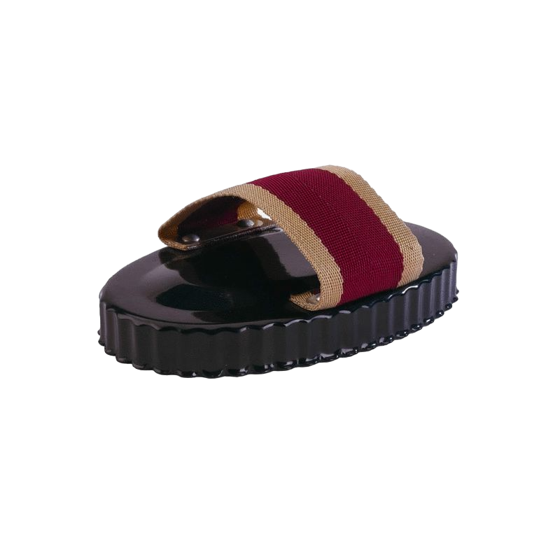 Hippotonic - Etrille ovale métallique | - Ohlala