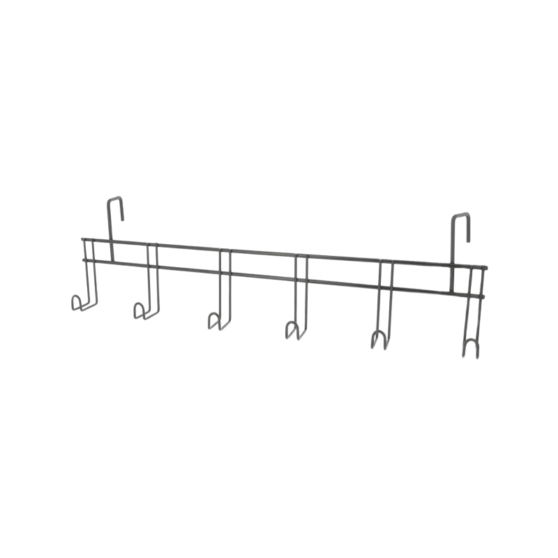 Hippotonic - Porte bride 6 places à crochets noir | - Ohlala