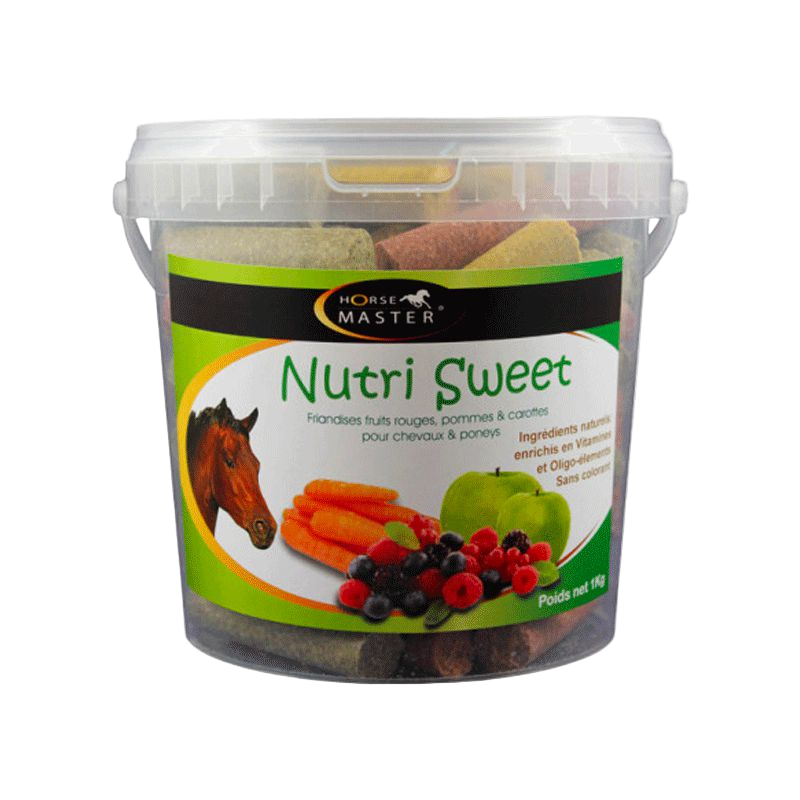 Horse Master - Friandises naturelles multifruits Nutri Sweet