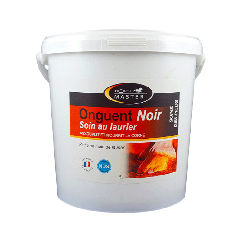 Horse Master - Onguents noir pour sabots au laurier | - Ohlala