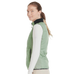 Horse Pilot - Dames mouwloze jas zachtgroen | - Ohlala