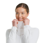 Horse Pilot - Gezichtsbescherming Aero face scarf wit | - Ohlala