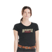 Horse Pilot - Dames T-shirt korte mouwen Team shirt zwart | - Ohlala