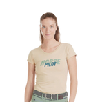 Horse Pilot - Dames T-shirt korte mouwen Team shirt sand | - Ohlala