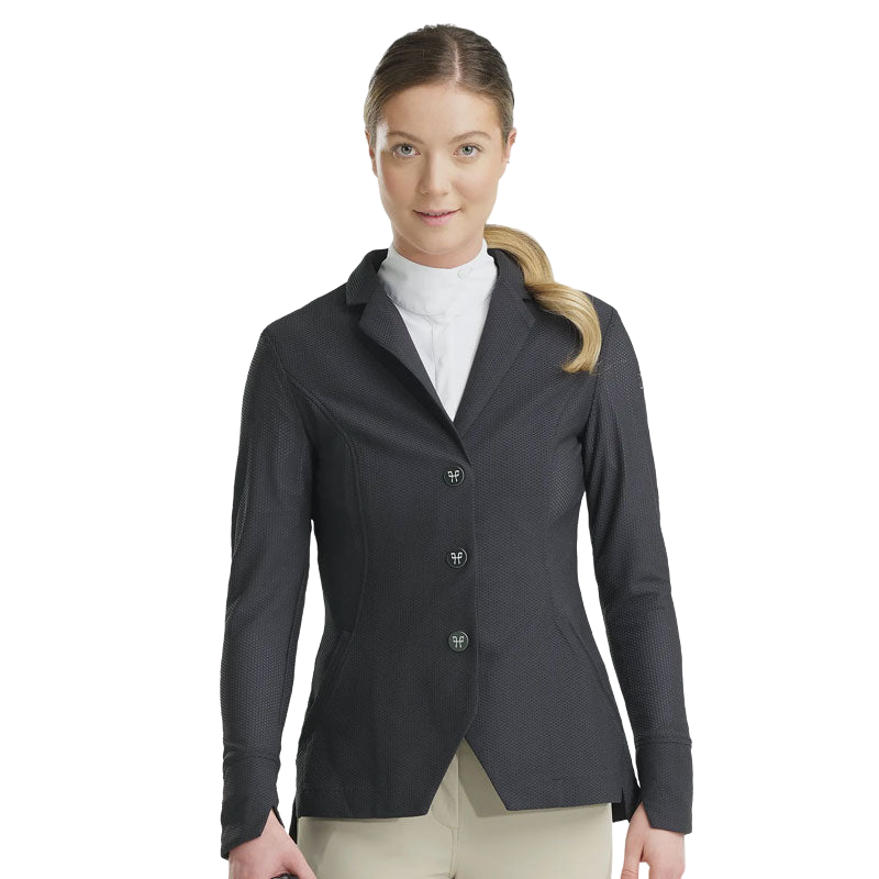 Horse Pilot - Veste de concours femme Aeromesh gris | - Ohlala