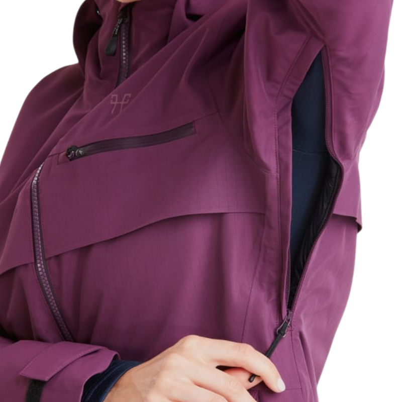 Horse Pilot - Manteau manches longues femme Essential dark purple