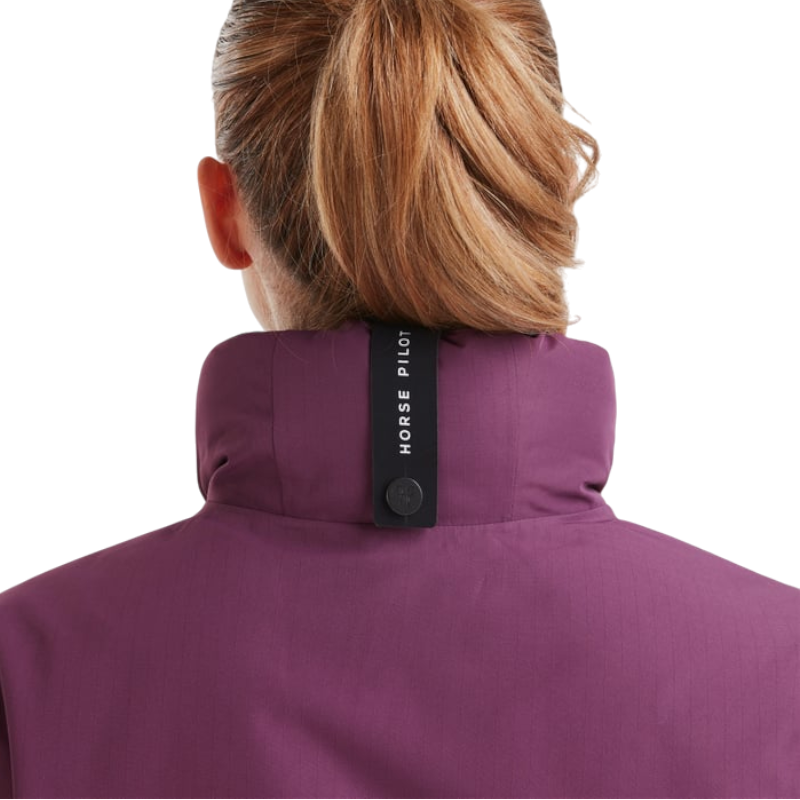 Horse Pilot - Manteau manches longues femme Essential dark purple