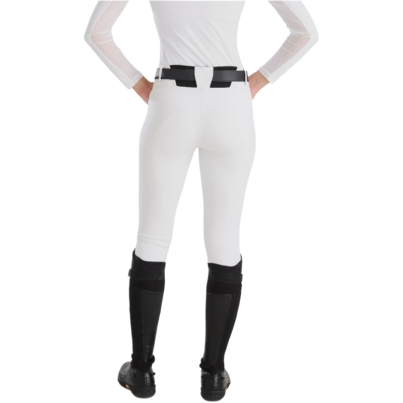 Horse Pilot - Pantalon d'équitation femme X-Prime blanc full grip