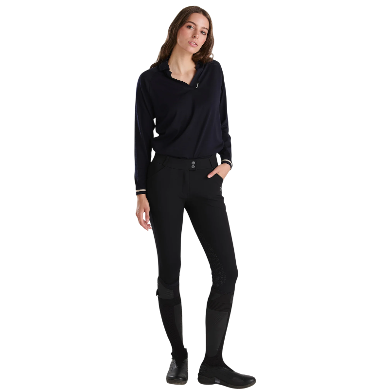 Horse Pilot - Dames rijbroek X-Prime zwart full grip