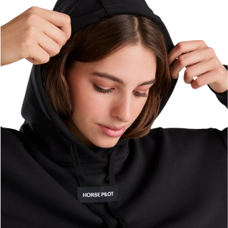 Horse Pilot - Sweat à capuche femme Team noir