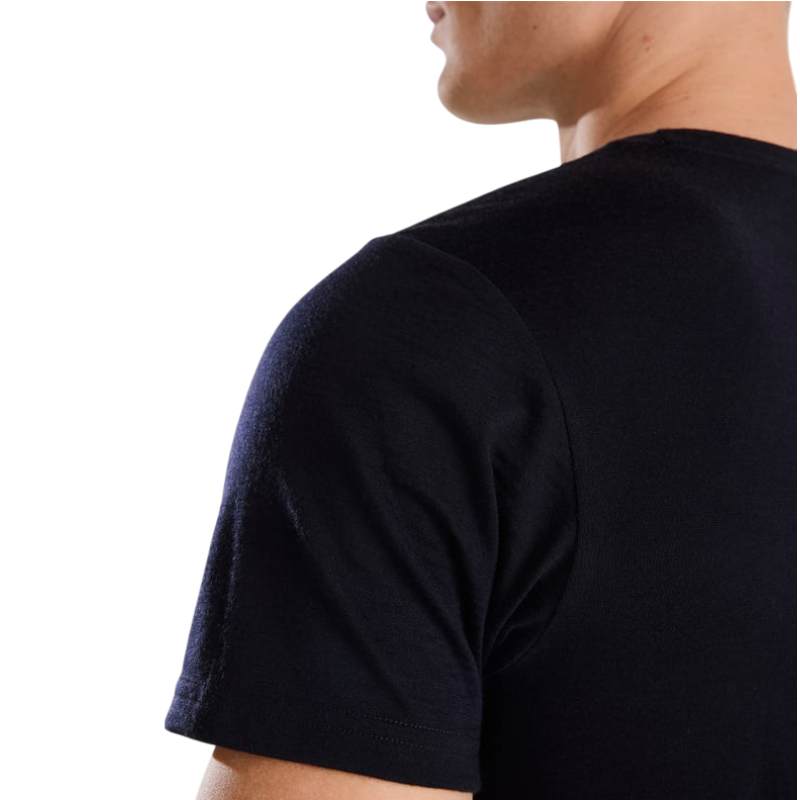 Horse Pilot - T-shirt manches courtes homme Merinos dark night