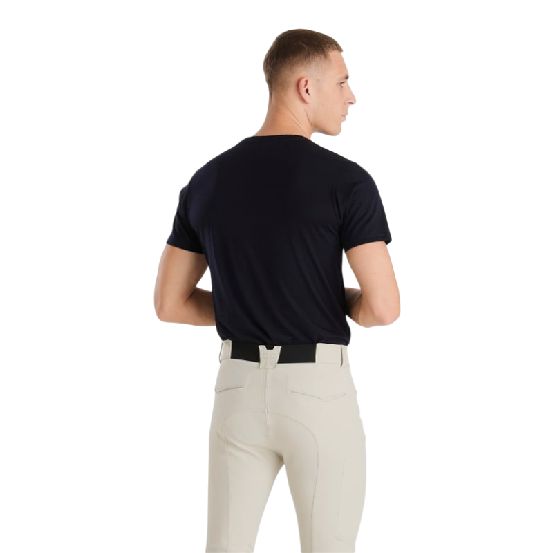 Horse Pilot - T-shirt manches courtes homme Merinos dark night