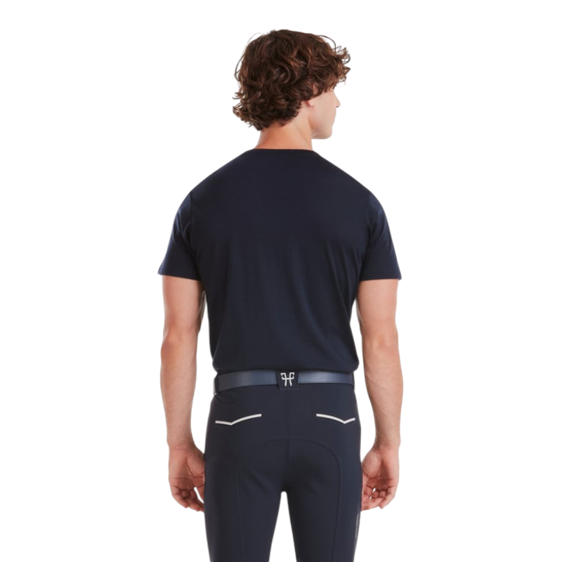 Horse Pilot - T-shirt manches courtes homme Merinos dark night