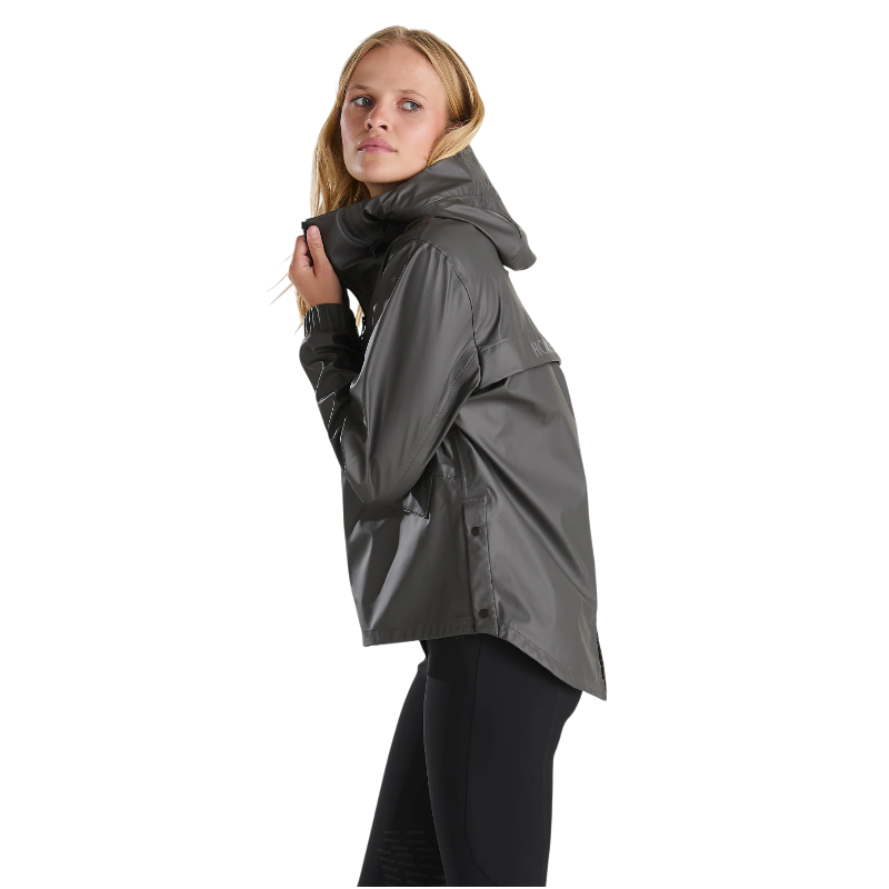 Horse Pilot - Dames regenjas Short Raintech iron