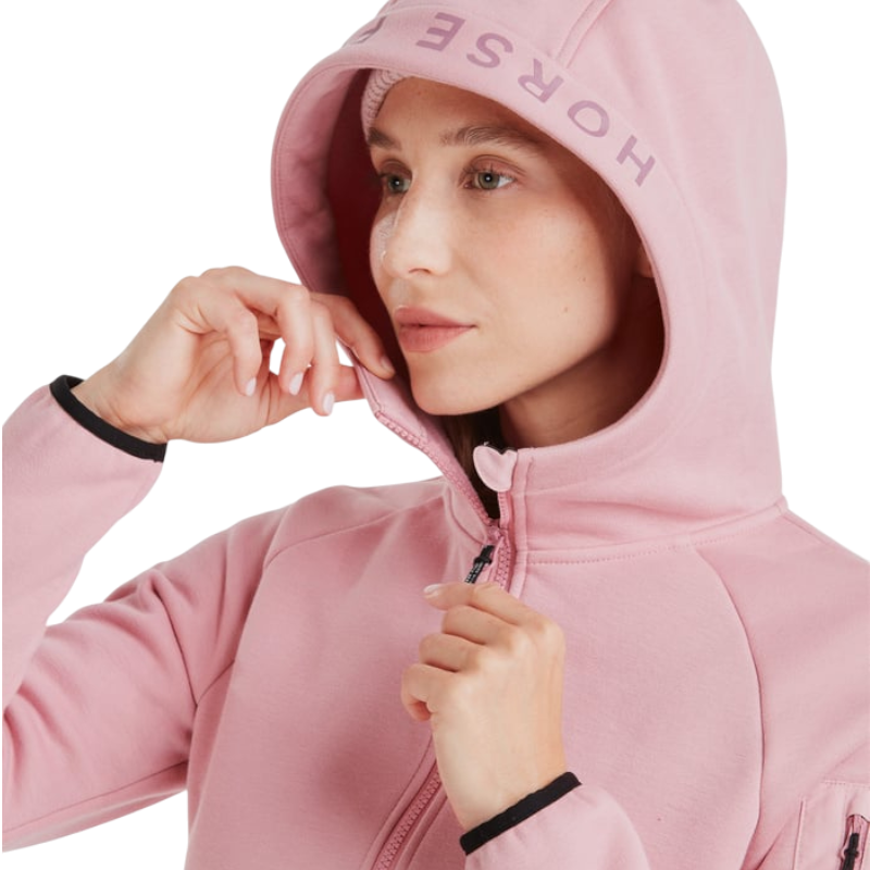 Horse Pilot - Veste manches longues femme Pampa baby pink