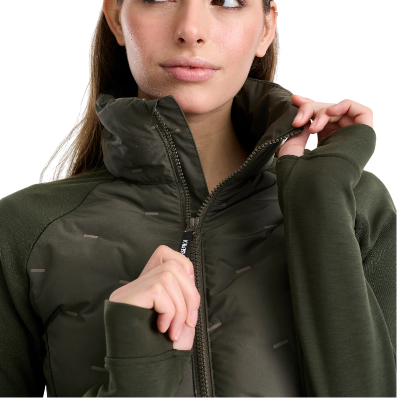 Horse Pilot - Veste manches longues femme Pulse Hybrid forest night