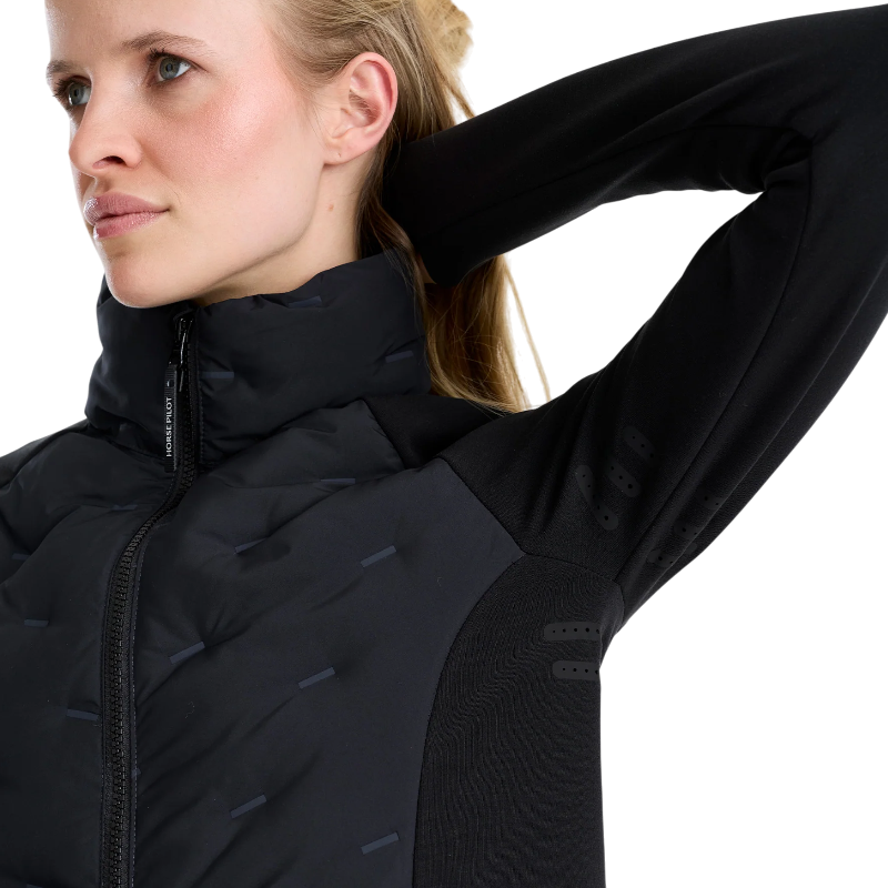 Horse Pilot - Veste manches longues femme Pulse Hybrid noir