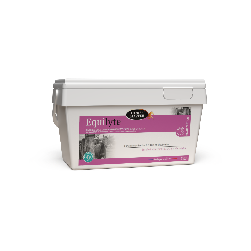 Horse Master - Complément alimentaire eletrolytes et antioxydants Equilyte