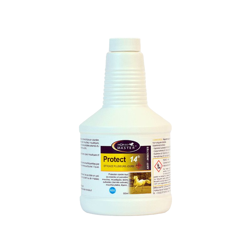 Horse Master - Spray anti-insecte et parasites Protect 14