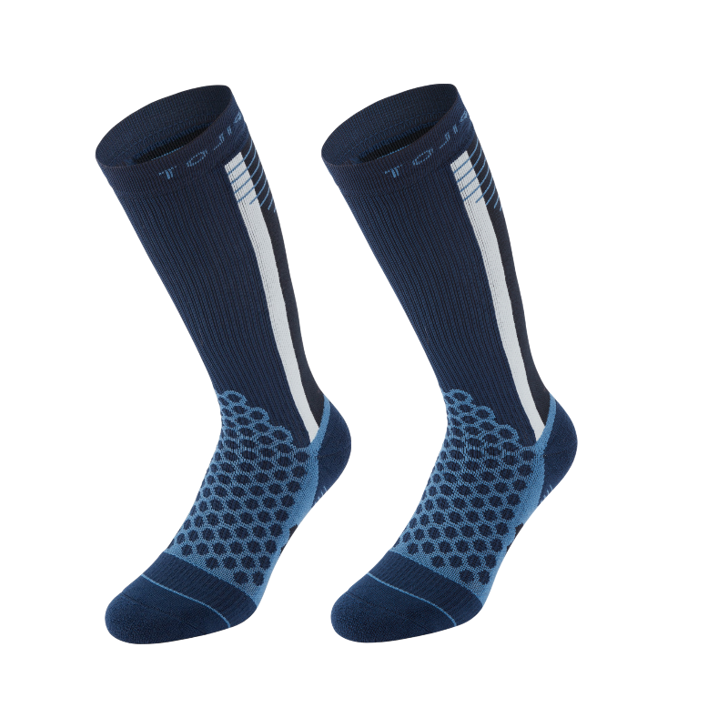 Horse Pilot - Chaussettes compression Winter marine | - Ohlala