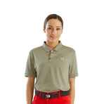 Horse Pilot - Unisex polo korte mouwen Atlas beige | - Ohlala