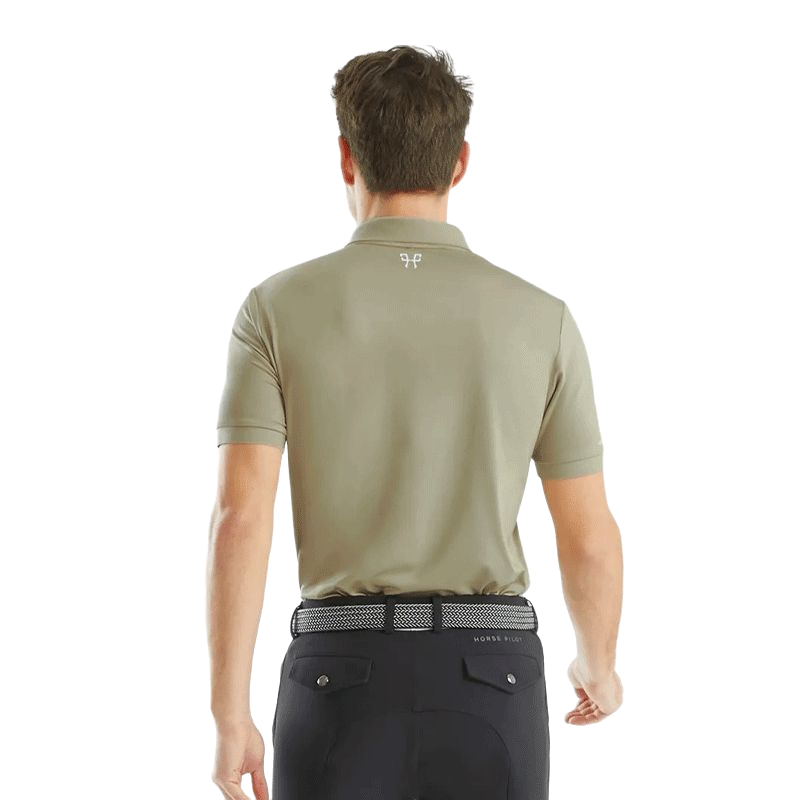 Horse Pilot - Polo manches courtes unisex Atlas beige