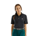 Horse Pilot - Unisex Poloshirt Korte Mouwen Atlas Zwart | - Ohlala