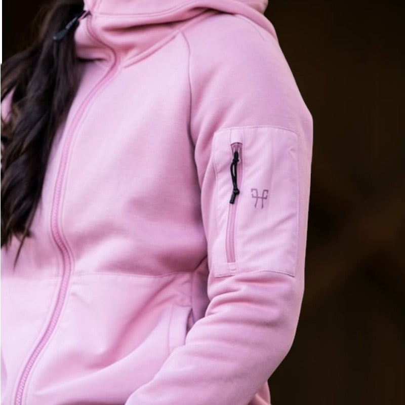 Horse Pilot - Veste manches longues femme Pampa baby pink