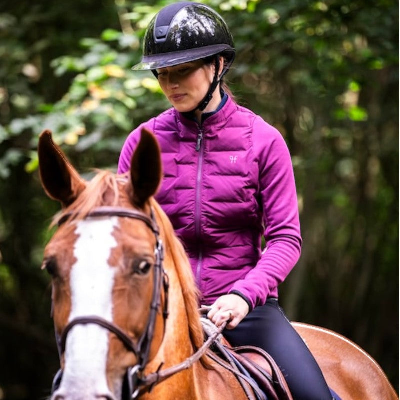 Horse Pilot - Veste manches longues femme Storm dark purple
