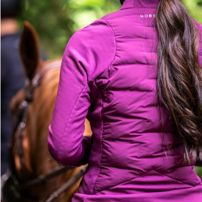 Horse Pilot - Veste manches longues femme Storm dark purple