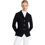 Horse Pilot - Dameswedstrijdjas Aeromade zwart zwart logo