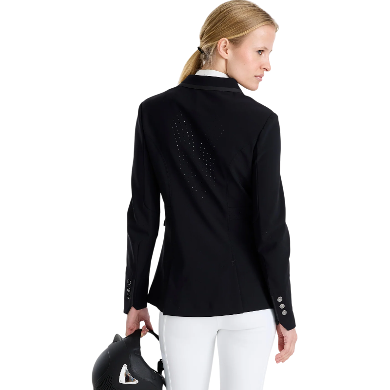 Horse Pilot - Veste de concours femme Aeromade noir logo noir