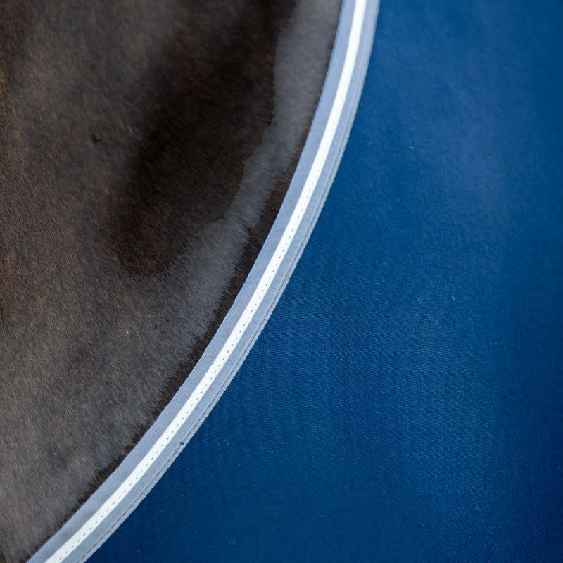 Horseware - Chemise séchante Amigo Jersey Pony marine/ titanium grey/ argent | - Ohlala