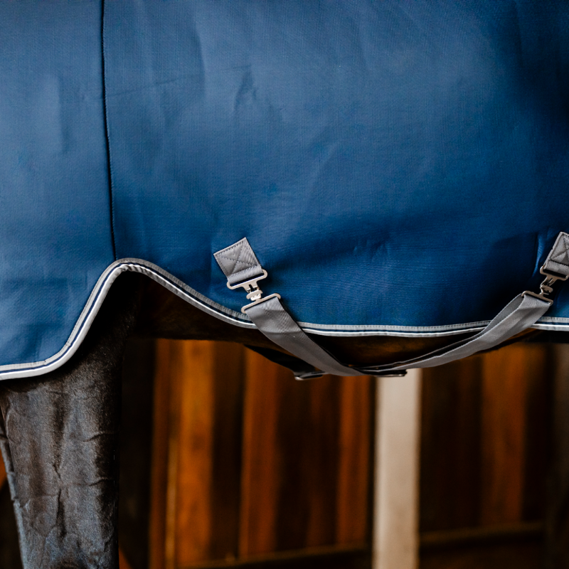 Horseware - Chemise séchante Rambo Airmax Cooler marine/ thunderstorm grey/ argent | - Ohlala