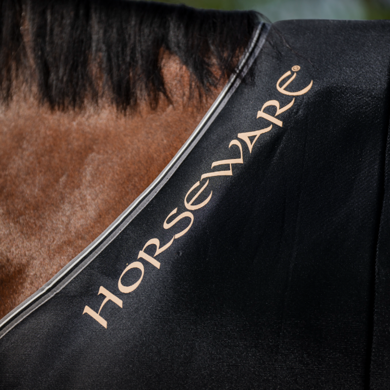 Horseware - Chemise séchante Rambo Airmax Cooler noir/ thunderstorm grey/ argent | - Ohlala